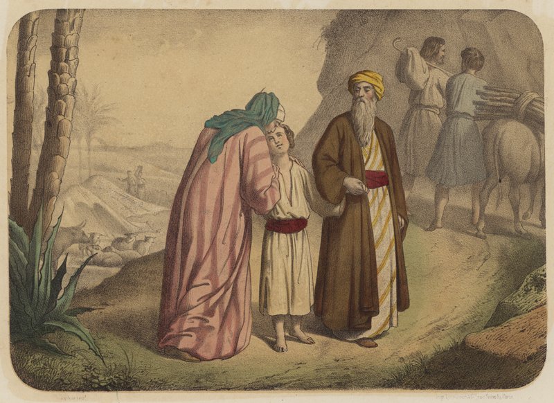Afgang for offeret af Jean Baptiste Auguste Leloir