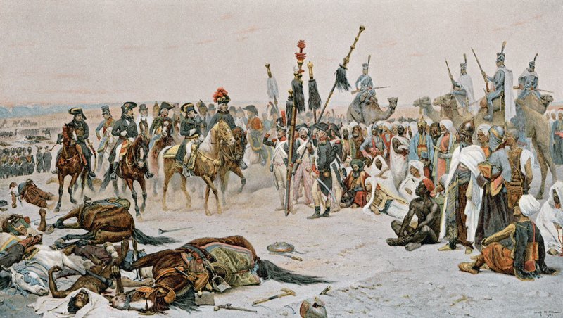 Bonaparte i Egypten af Jean Baptiste Edouard Detaille