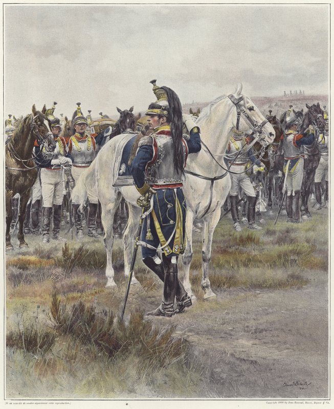 Besat kavaleri i 1807 af Jean Baptiste Edouard Detaille