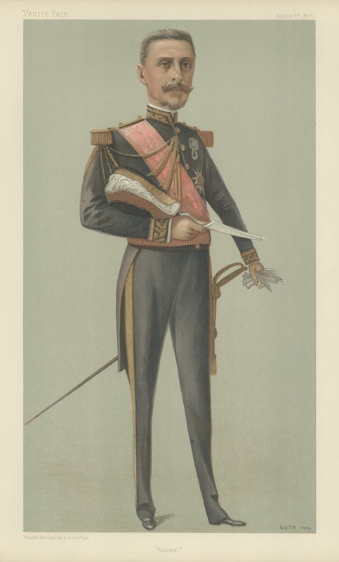 Admiral Raymond-Emile Gervais af Jean Baptiste Guth