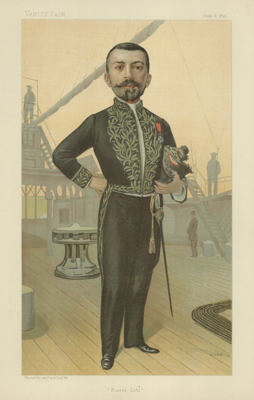 Julien Viaud (Pierre Loti) af Jean Baptiste Guth