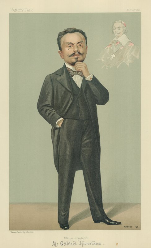 M Gabriel Hanotaux af Jean Baptiste Guth