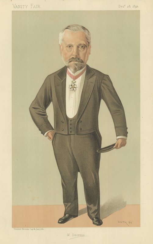 Pierre Louis Albert Decrais af Jean Baptiste Guth