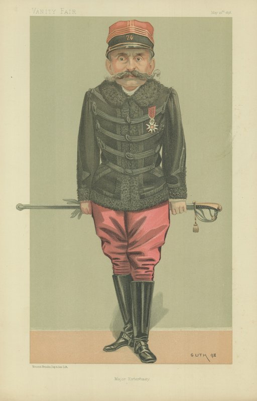 Major Esterhazy af Jean Baptiste Guth