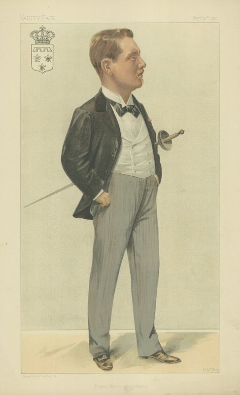 Prins Henrik af Orleans af Jean Baptiste Guth