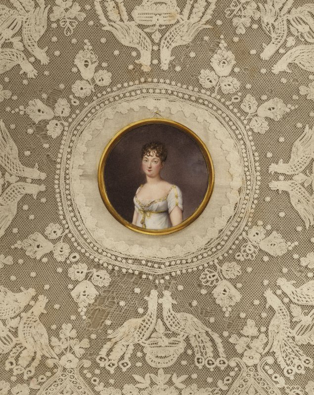 Portræt af prinsesse Pauline Schwarzenberg af Jean Baptiste Jacques Augustin