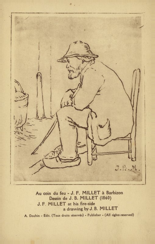 Jean-Francois Millet, fransk maler af Jean Francois Millet