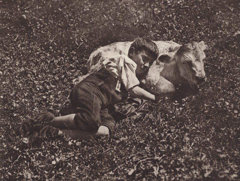 Schweiz: Siesta (s/h foto) af Jean Gaberell