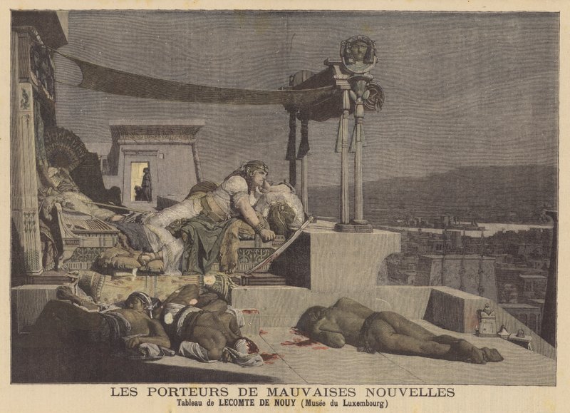 Bærerne af dårlige nyheder af Jean Jules Antoine Lecomte du Nouy