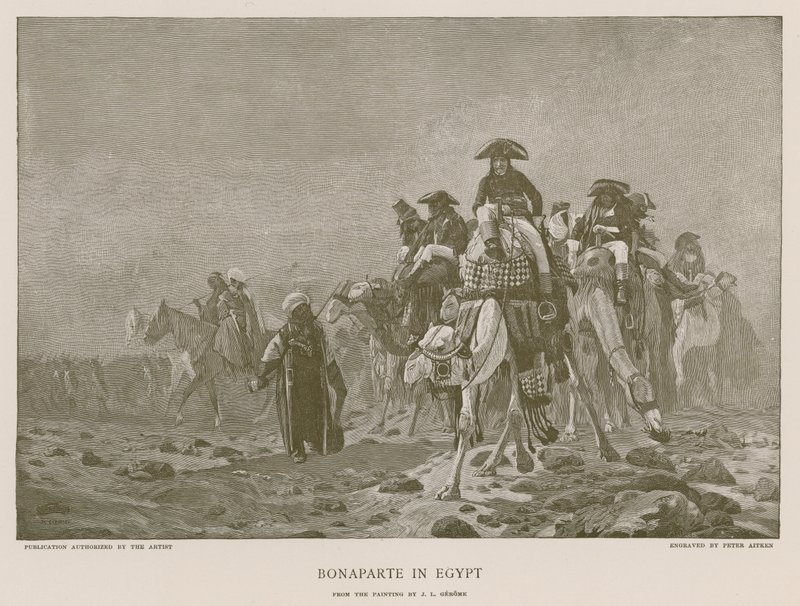 Bonaparte i Egypten af Jean Leon Gerome