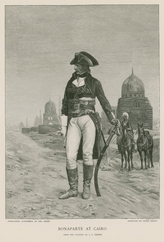 Napoleon ved Cairo af Jean Leon Gerome