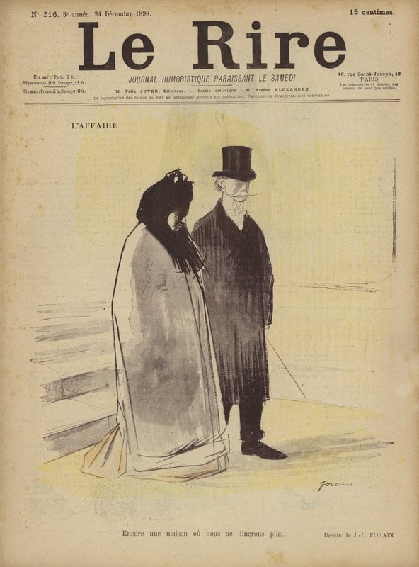 Illustration til Le Rire af Jean Louis Forain