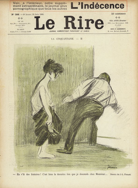 Illustration til Le Rire af Jean Louis Forain