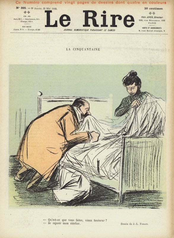 Illustration til Le Rire af Jean Louis Forain