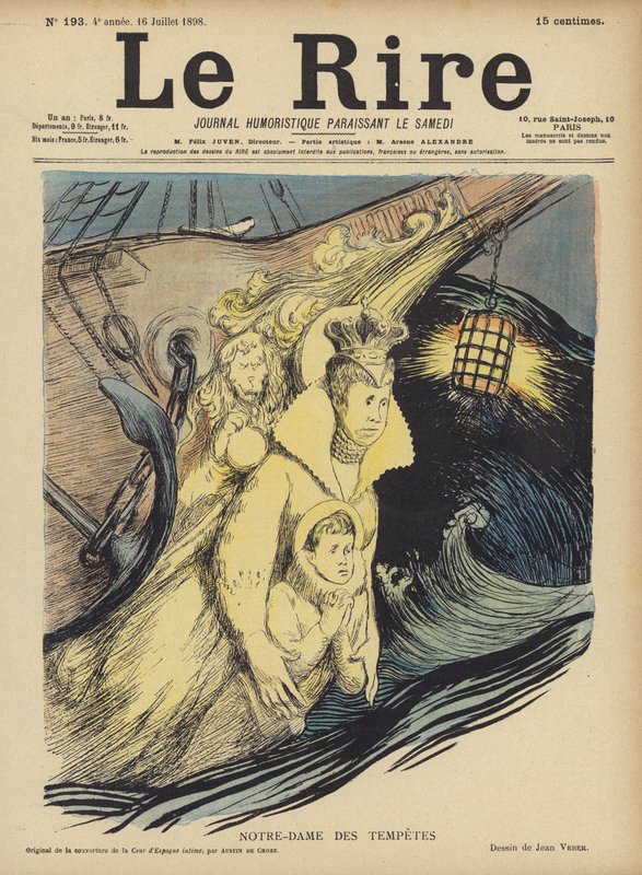 Illustration til Le Rire af Jean Veber