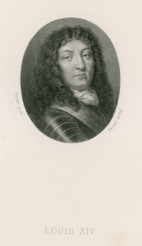 Kong Ludvig XIV af Jean the Elder Petitot