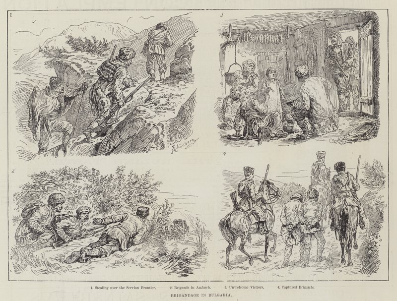 Brigandage i Bulgarien af Johann Nepomuk Schonberg