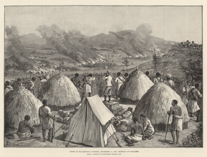 Stanleys Emin Pasha-hjælpeekspedition af Johann Nepomuk Schonberg