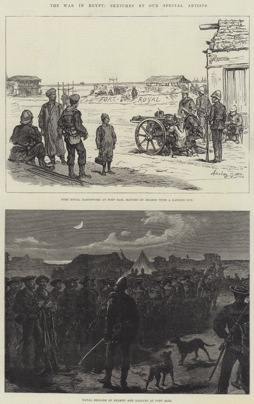 Krigen i Egypten af Johann Nepomuk Schonberg