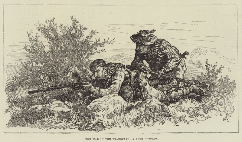 Krigen i Transvaal, en boerforpost af Johann Nepomuk Schonberg