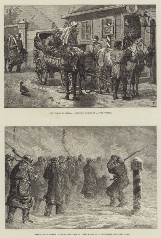 Rejser i Sibirien af Johann Nepomuk Schonberg