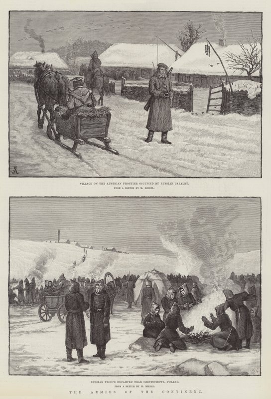 Kontinentets hære af Johann Nepomuk Schonberg