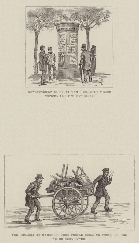 Koleraen i Hamborg af Johann Nepomuk Schonberg