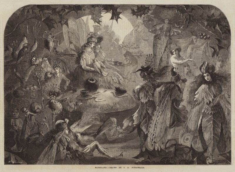 Eventyrland af John Anster Fitzgerald