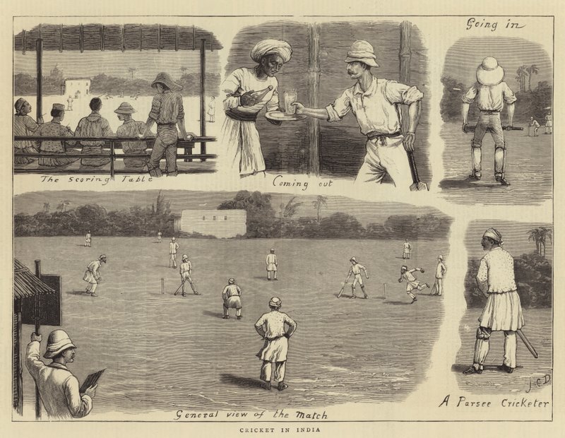 Cricket i Indien af John Charles Dollman
