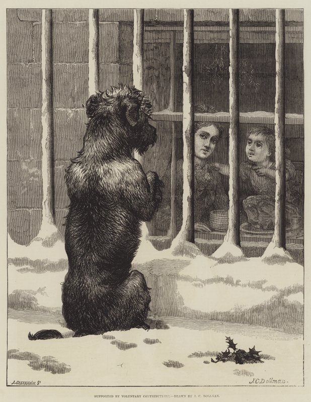 Støttet af frivillige bidrag af John Charles Dollman