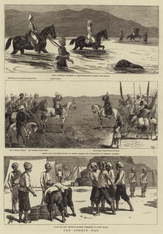 Den afghanske krig af John Charles Dollman