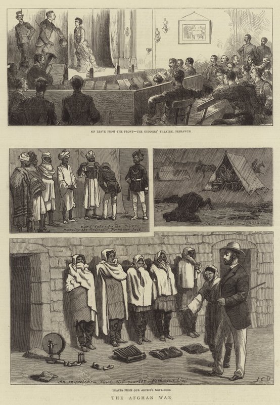 Den afghanske krig af John Charles Dollman