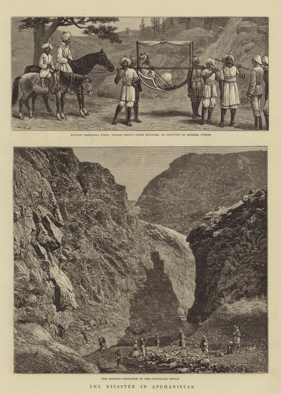 Katastrofen i Afghanistan af John Charles Dollman
