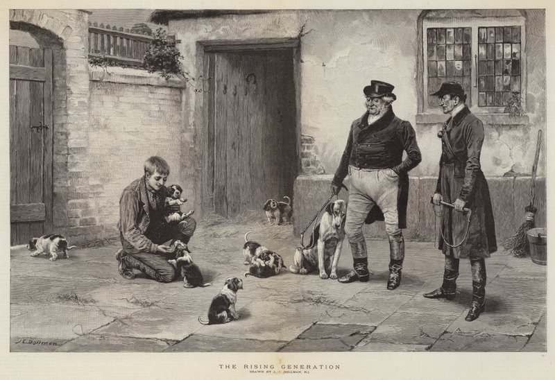 Den voksende generation af John Charles Dollman