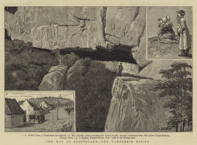 Krigen i Basutoland, Tambookie-oprøret af John Charles Dollman