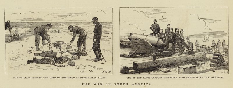 Krigen i Sydamerika af John Charles Dollman