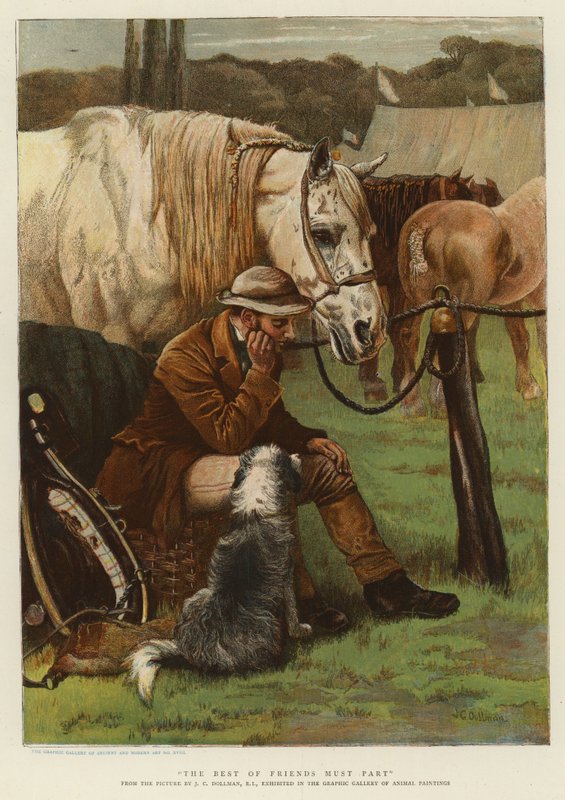 De bedste venner må skilles af John Charles Dollman