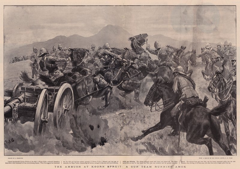 The Ambush at Koorn Spruit, et våbenhold, der kører amok af John Charlton