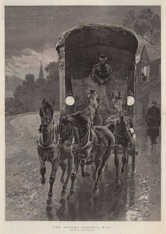 Oxford Parcels Mail af John Charlton
