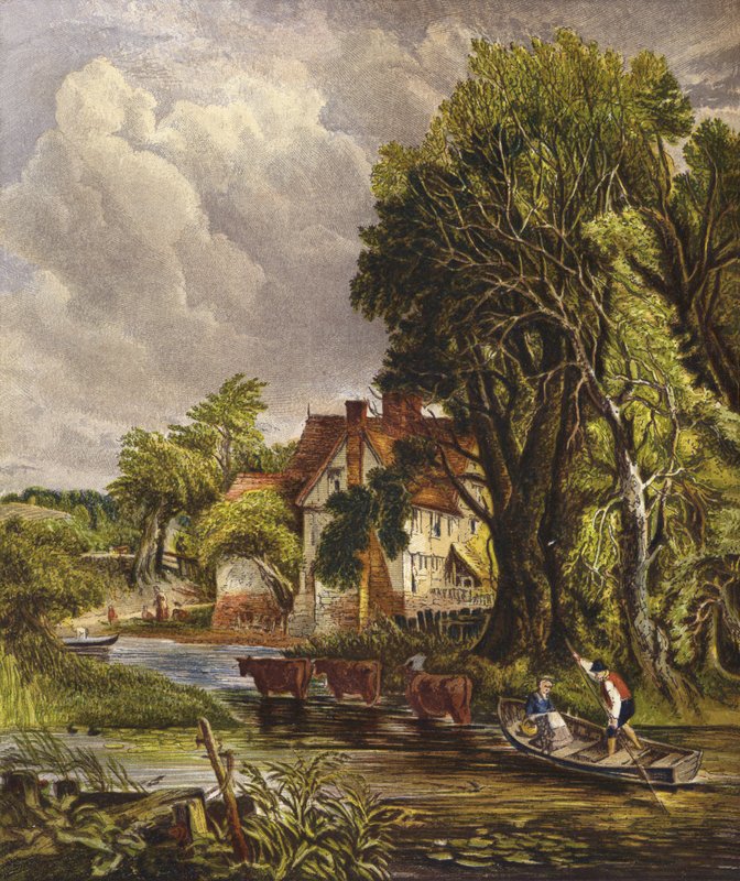 Valley Farm af John Constable