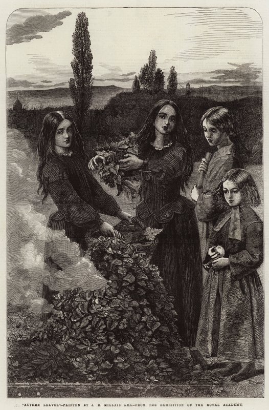 Efterårsblade af John Everett Millais