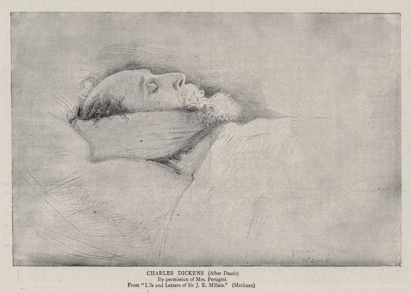 Charles Dickens af John Everett Millais
