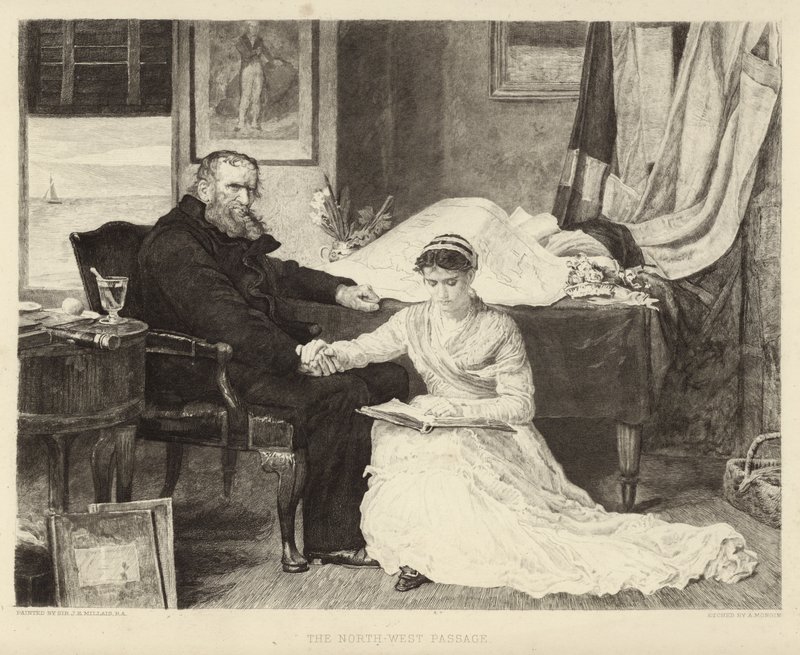 Nordvestpassagen af John Everett Millais