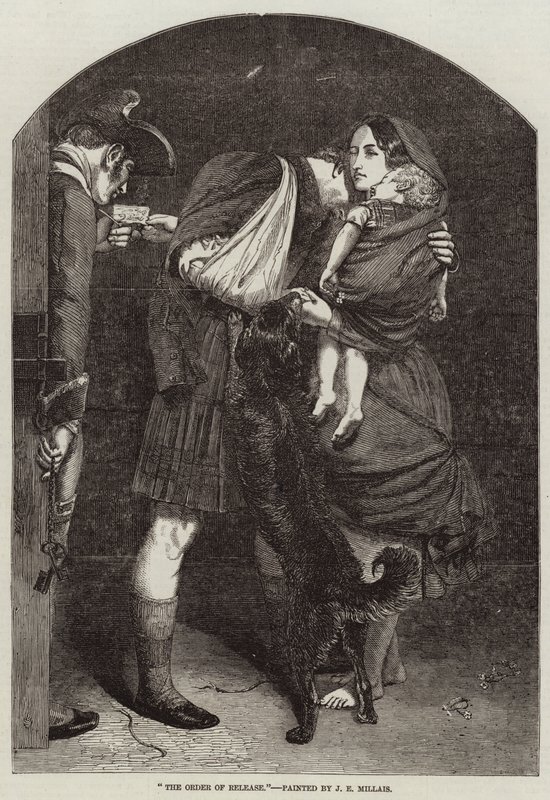 Udgivelsesordenen af John Everett Millais