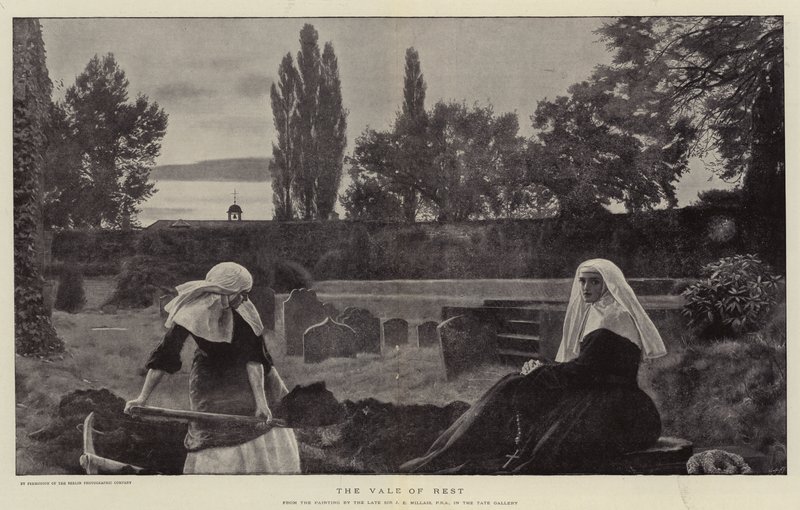 The Vale of Rest af John Everett Millais