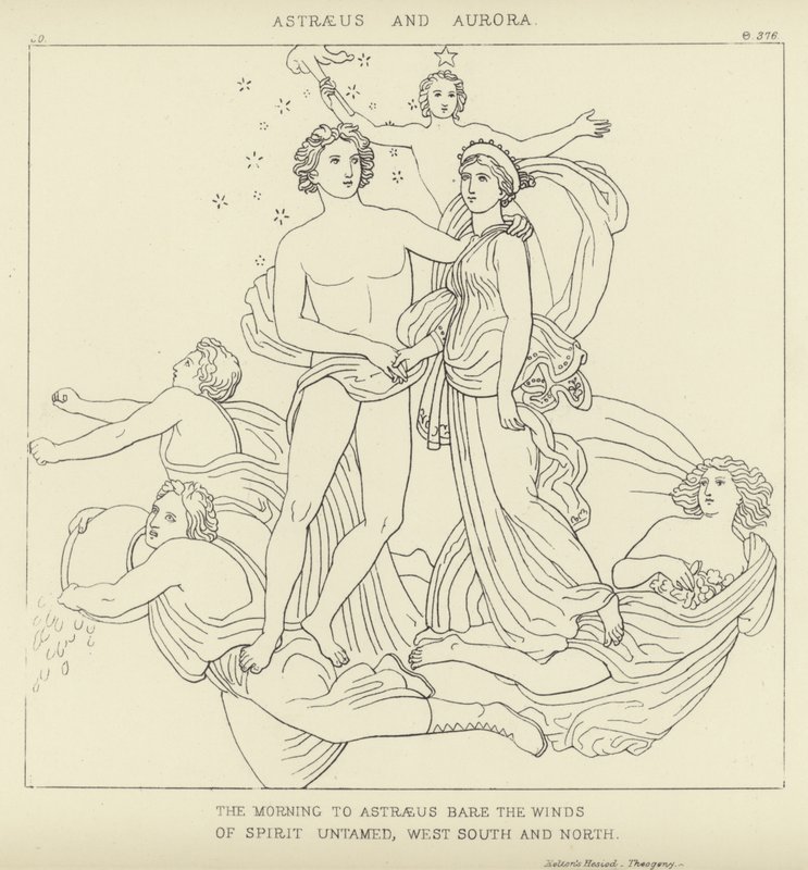 Astraeus og Aurora af John Flaxman