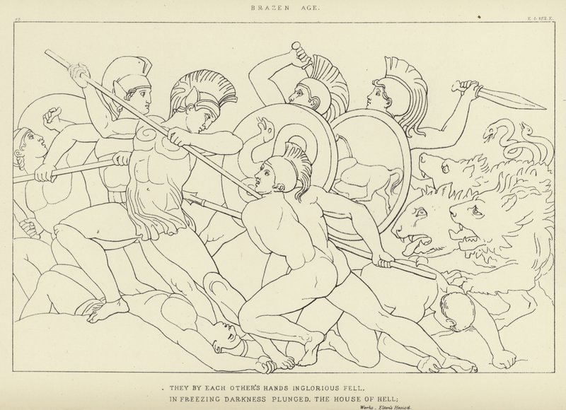 Fræk tidsalder af John Flaxman