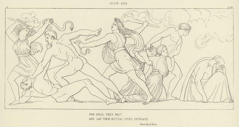 Jernalderen af John Flaxman