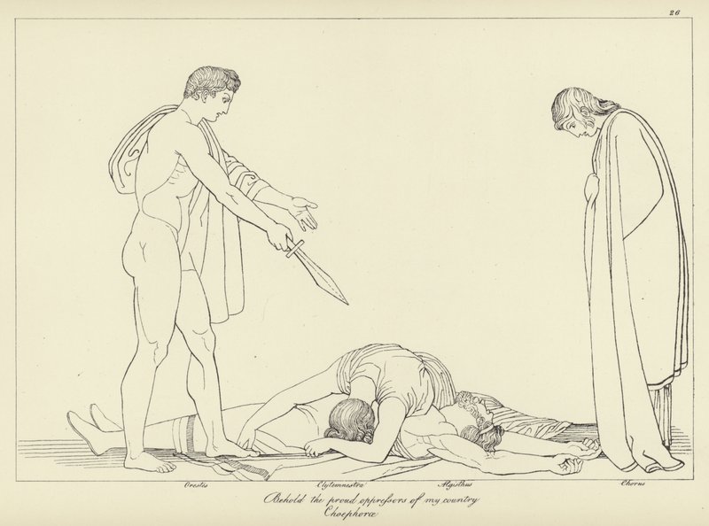 Orestes af John Flaxman