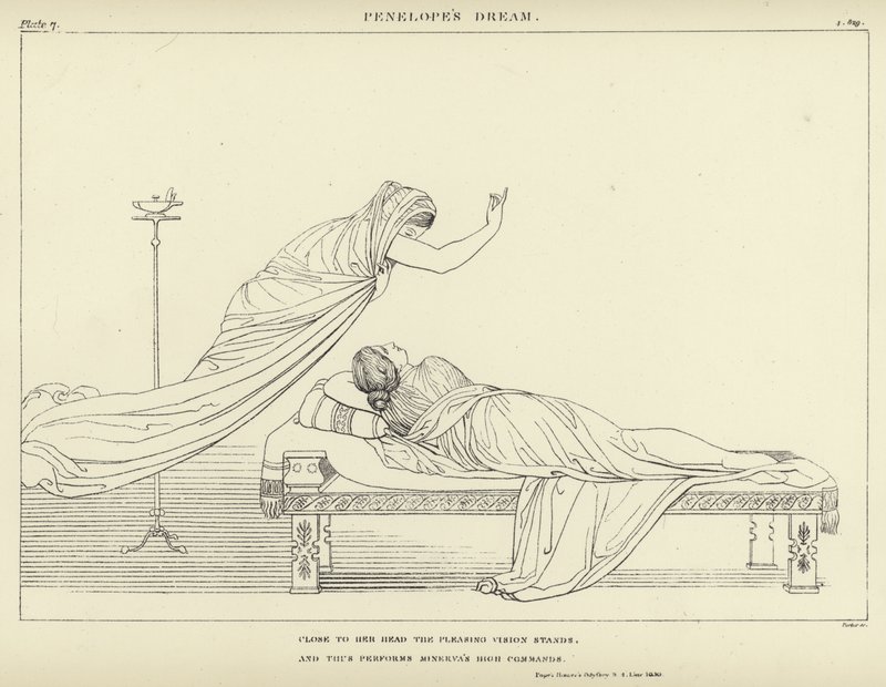 Penelopes drøm af John Flaxman